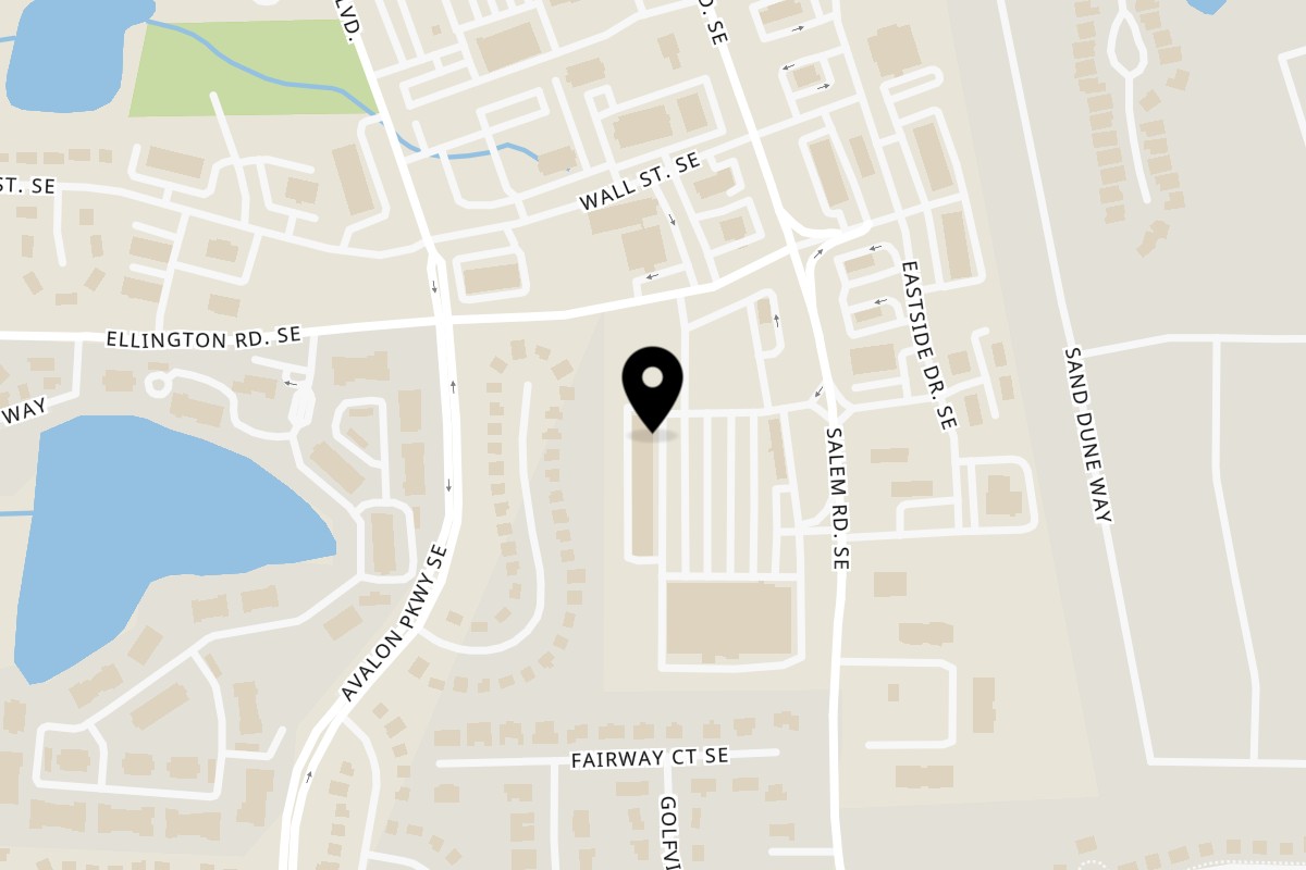Map showing the location of YELLOW HANDI EXQUISITE INDIAN CUISINE on 2445 Salem Rd SE Suite # R in Conyers